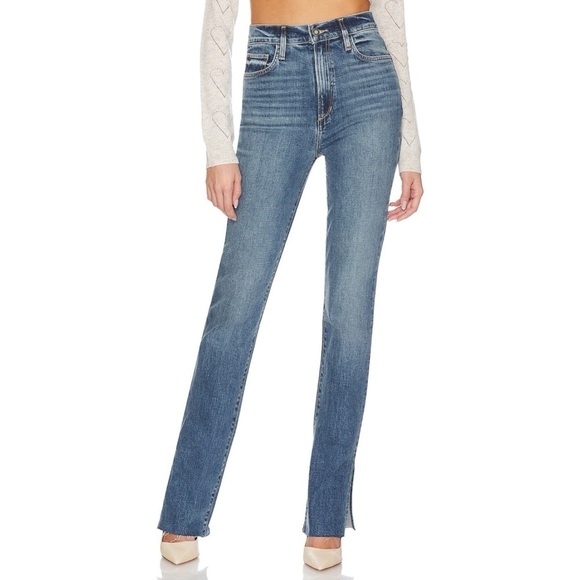New Favorite Daughter The Valentina Tower Super High Rise Jeans in Medium Indigo - Picture 3 of 13